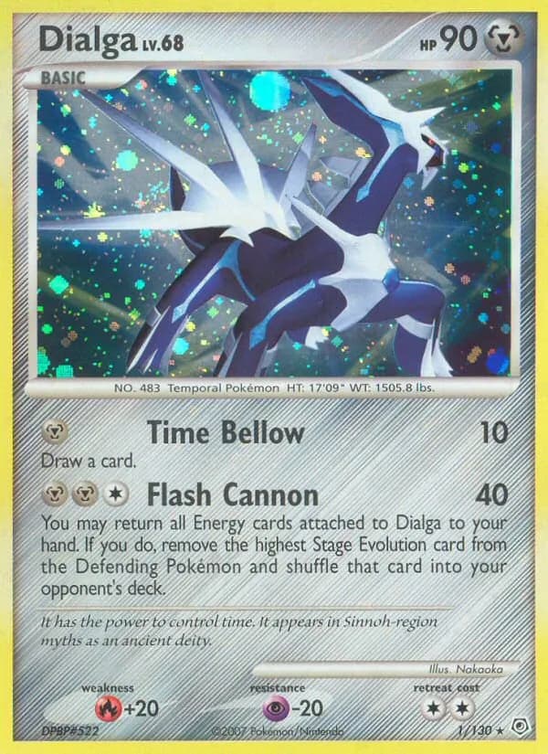 Dialga – Diamond & Pearl 1