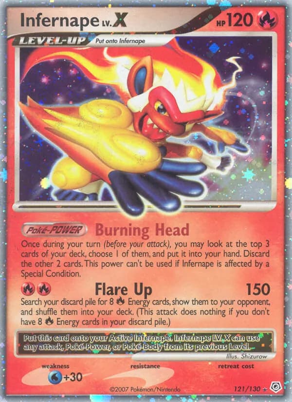 Infernape – Diamond & Pearl 121