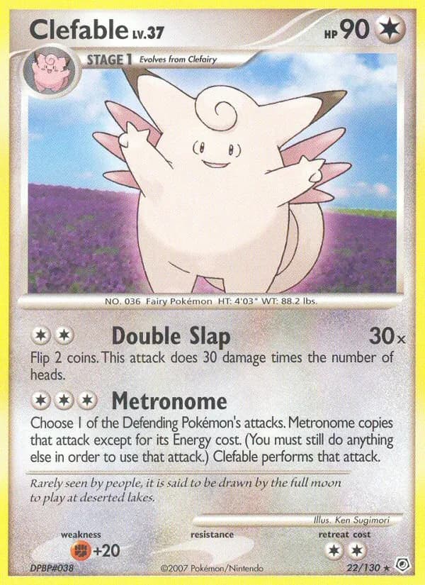 Clefable – Diamond & Pearl 22
