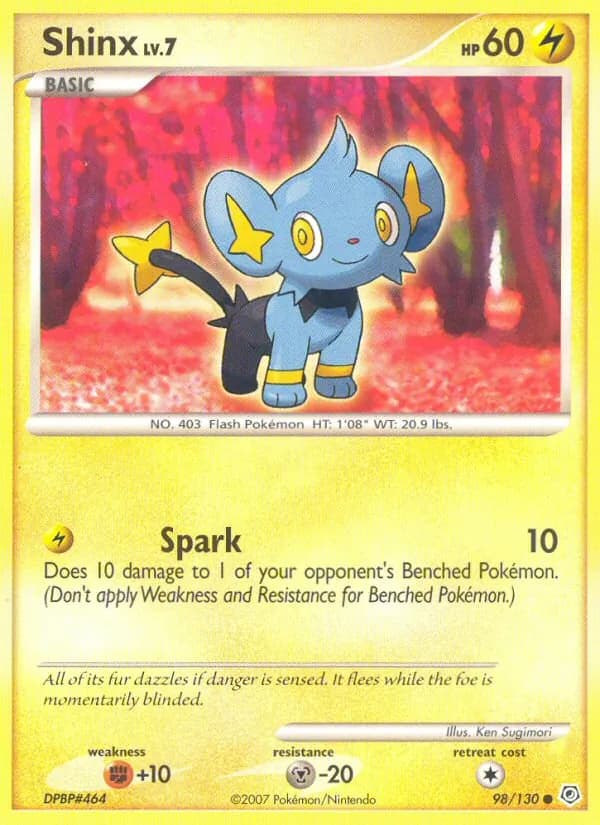Shinx – Diamond & Pearl 98