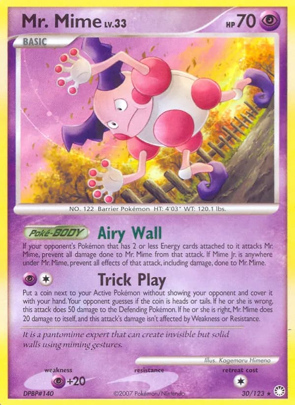 Mr. Mime – Mysterious Treasures 30