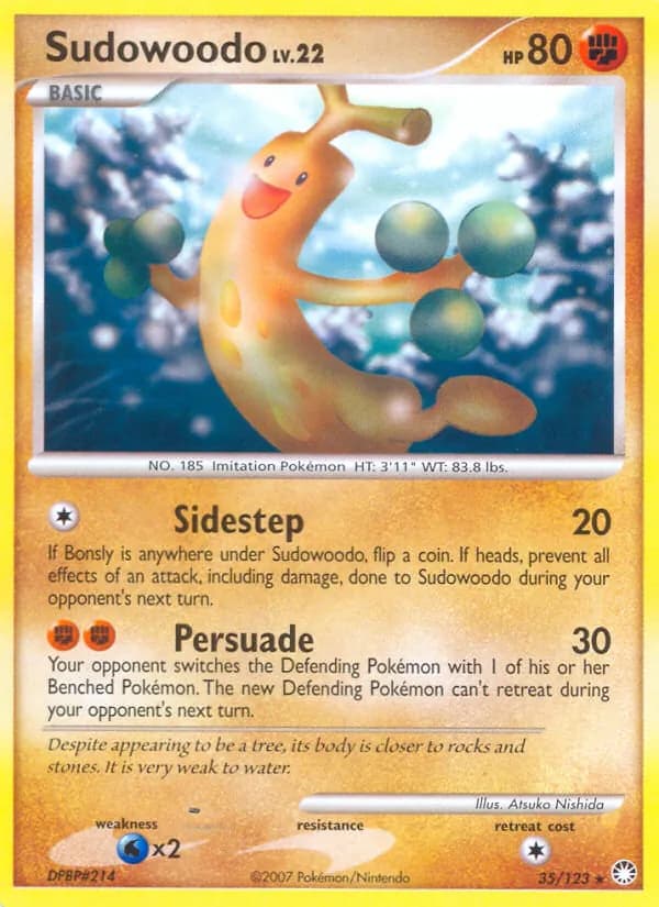 Sudowoodo – Mysterious Treasures 35