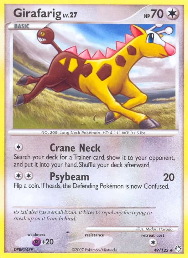 Girafarig – Mysterious Treasures 49