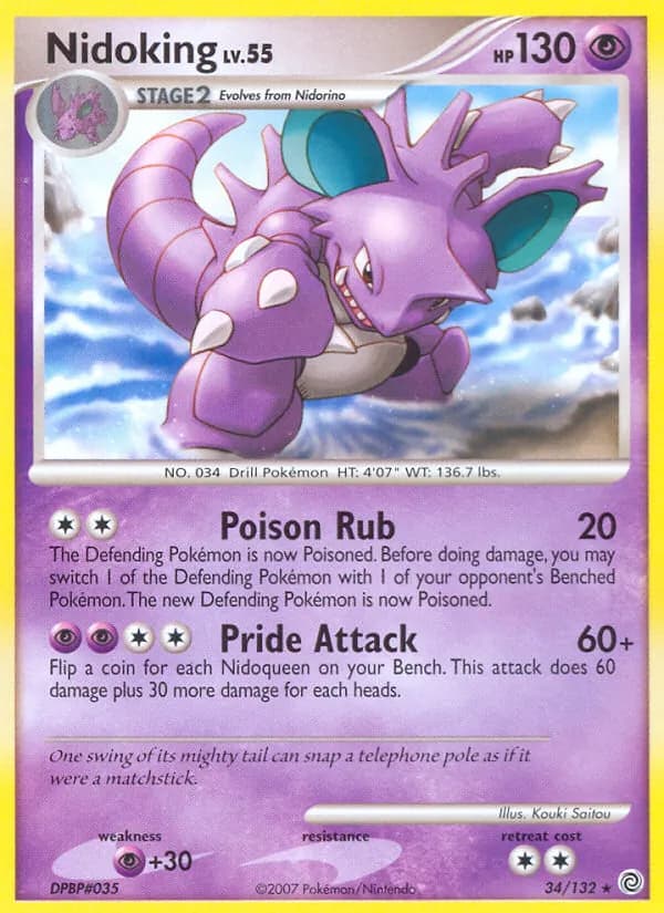 Nidoking – Secret Wonders 34