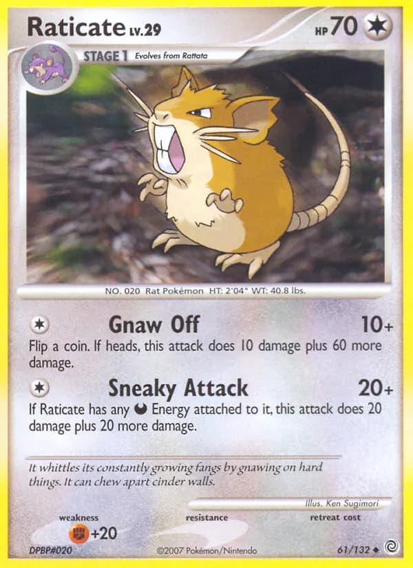 Raticate – Secret Wonders 61