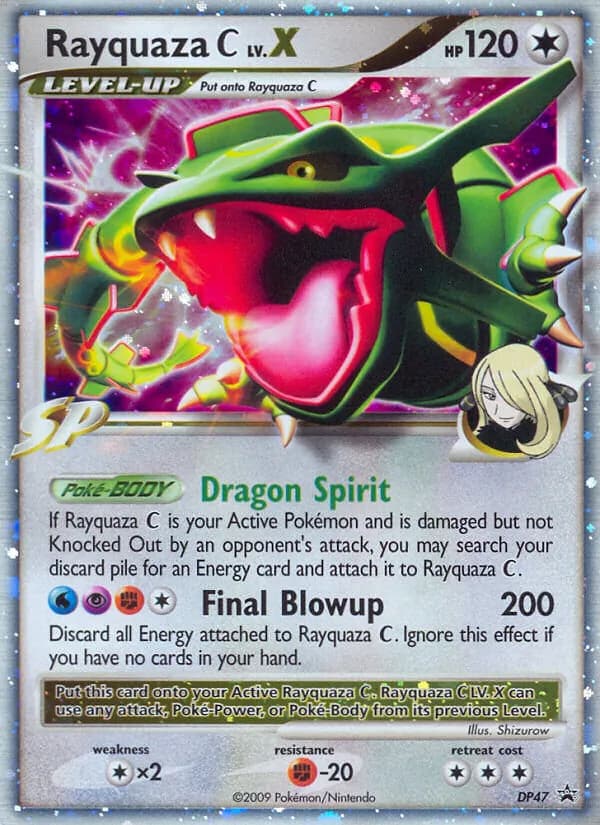 Rayquaza C – DP Black Star Promos DP47