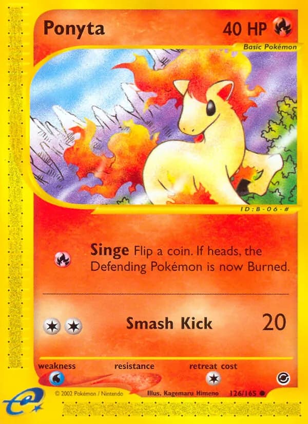 Ponyta – Expedition Base Set 126
