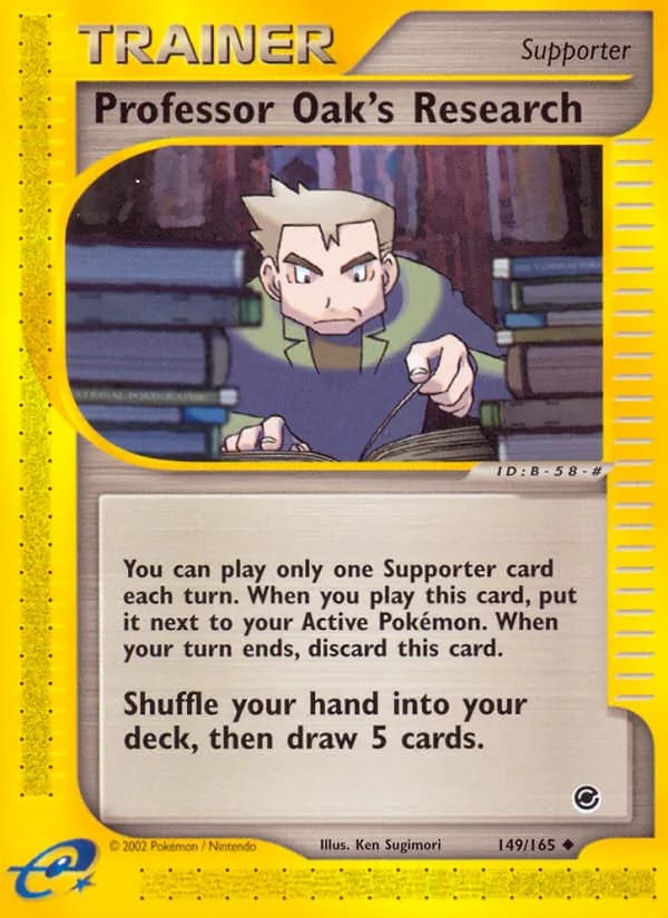 Professor Oak's Research – Expedition Base Set 149
