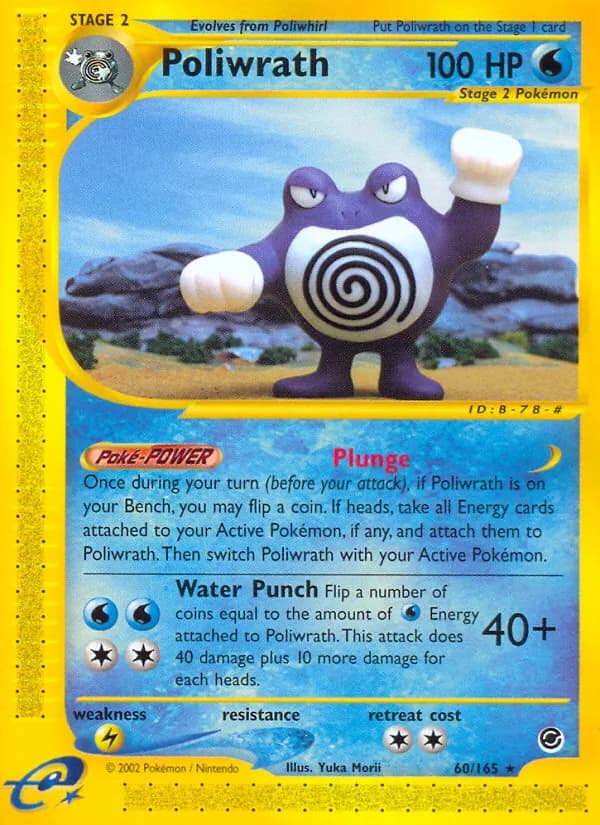 Poliwrath – Expedition Base Set 60