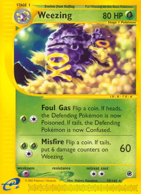 Weezing – Expedition Base Set 70