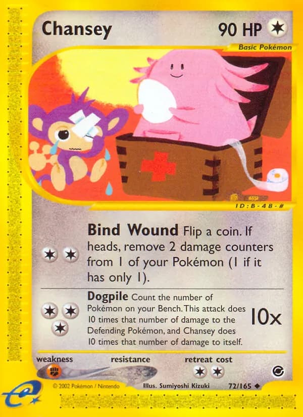 Chansey – Expedition Base Set 72