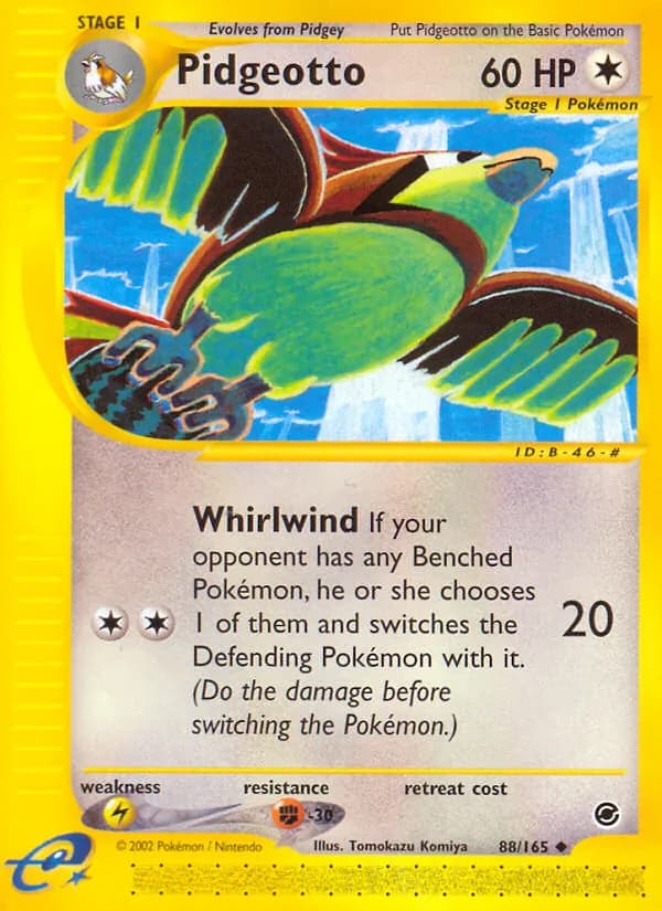 Pidgeotto – Expedition Base Set 88