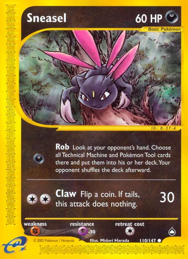 Sneasel – Aquapolis 110