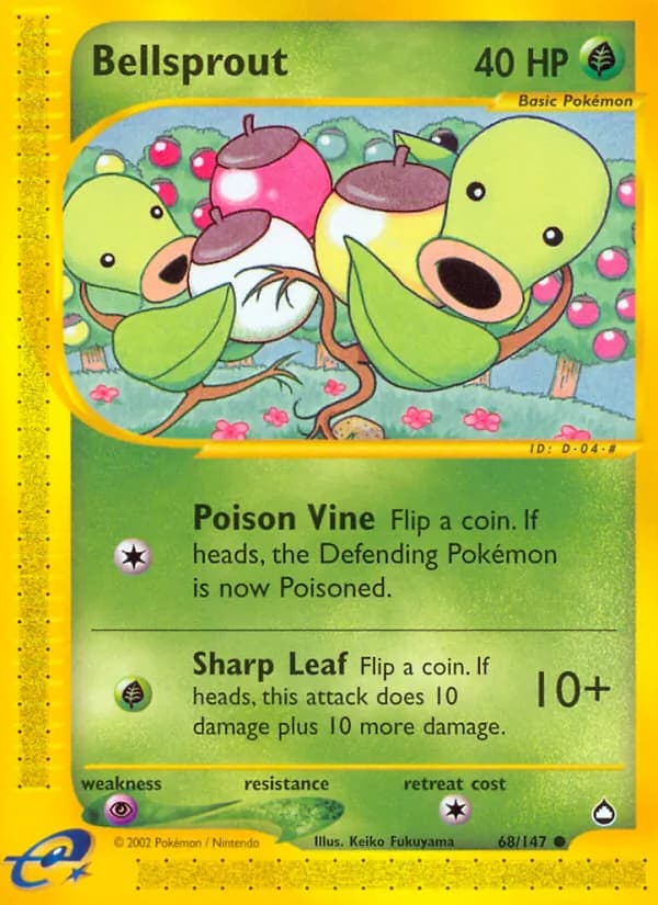 Bellsprout – Aquapolis 68