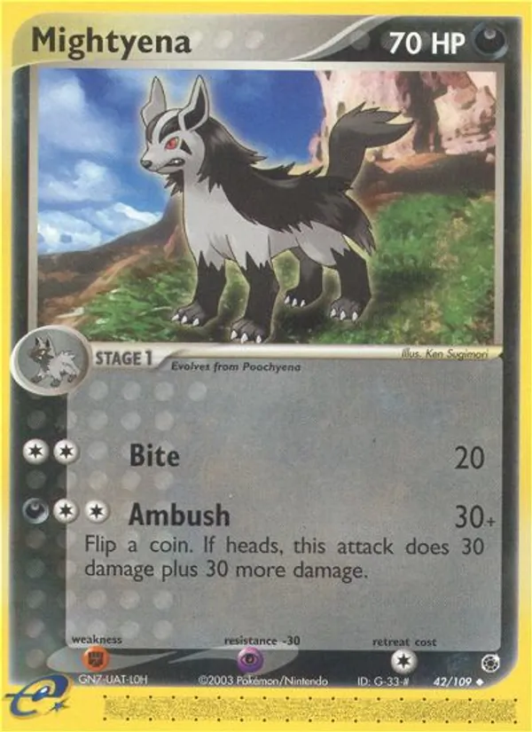 Mightyena – Ruby & Sapphire 42