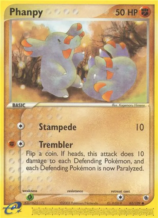 Phanpy – Ruby & Sapphire 62