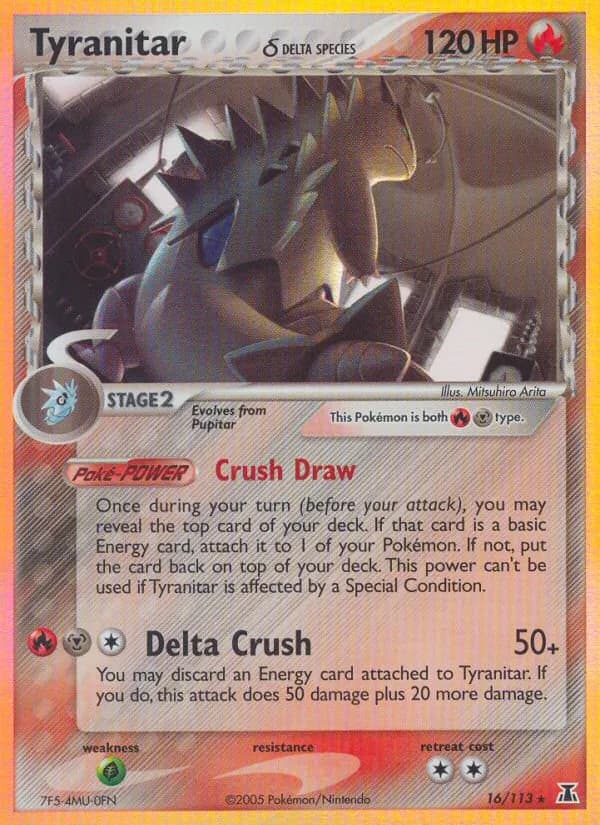 Tyranitar δ – Delta Species 16