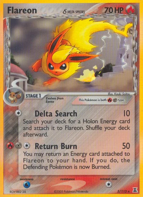 Flareon δ – Delta Species 5