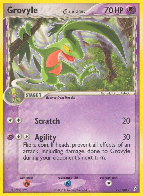 Grovyle δ – Crystal Guardians 19