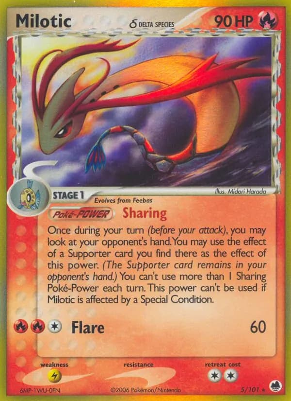 Milotic δ – Dragon Frontiers 5
