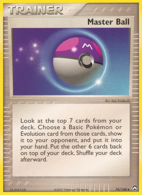 Master Ball – Power Keepers 78