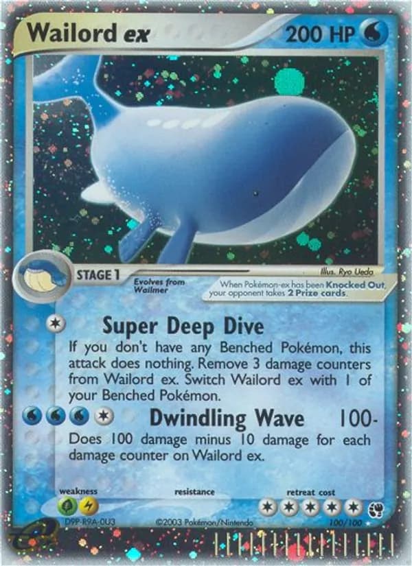 Wailord ex – Sandstorm 100