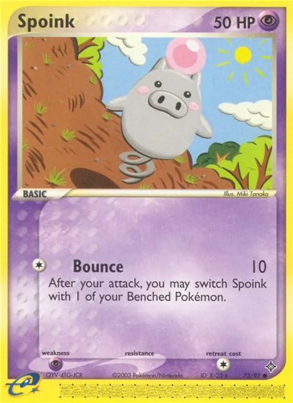 Spoink – Dragon 73