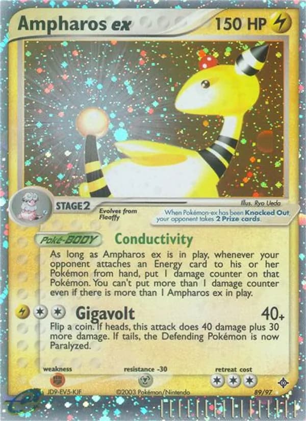 Ampharos ex – Dragon 89