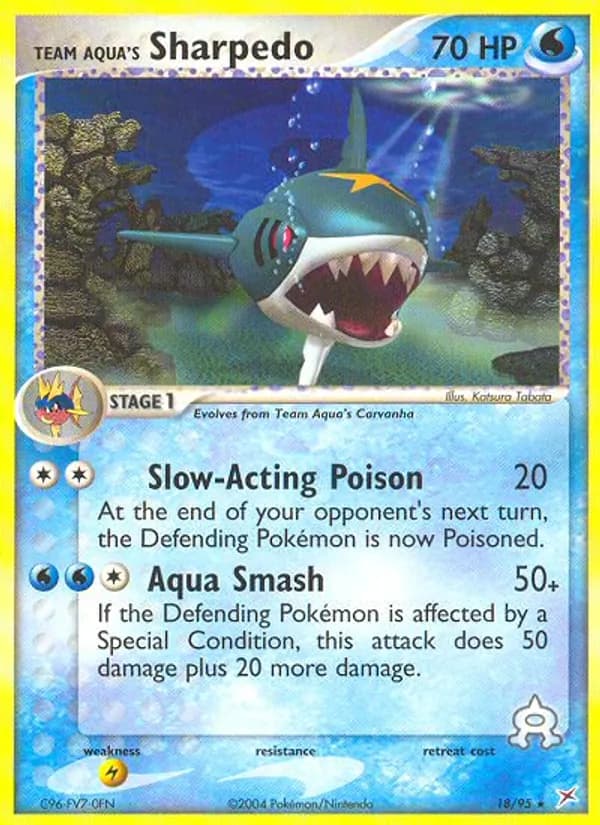 Team Aqua's Sharpedo – Team Magma vs Team Aqua 18