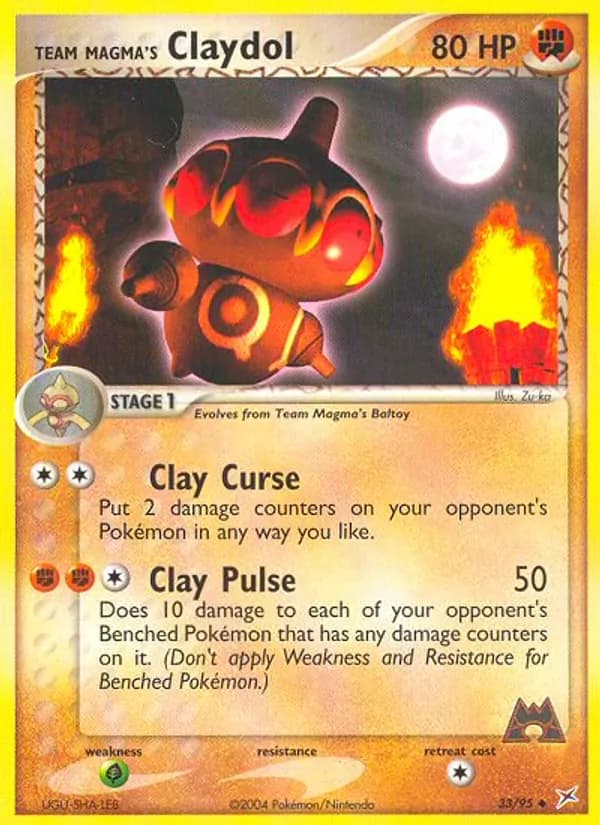 Team Magma's Claydol – Team Magma vs Team Aqua 33