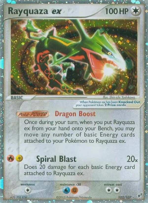 Rayquaza ex – Deoxys 102