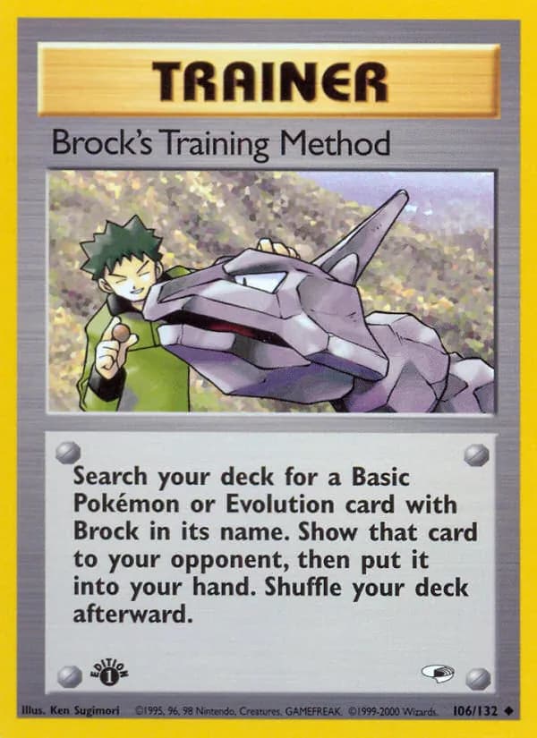 Brock's Training Method – Gym Heroes 106