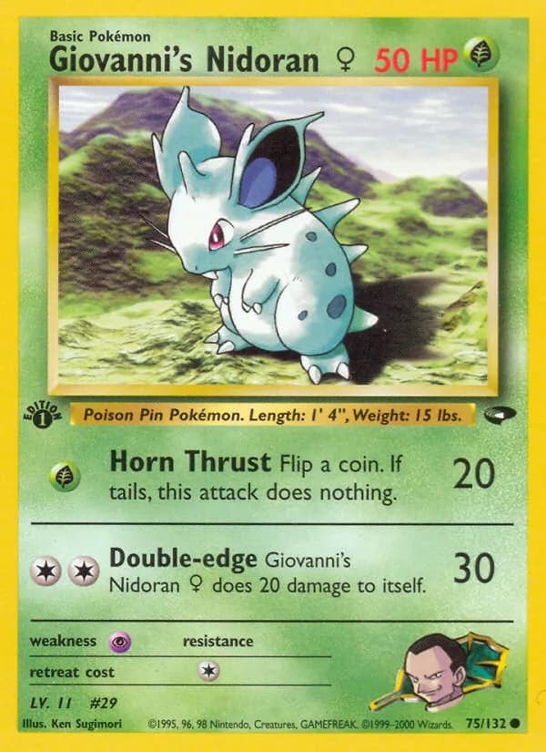 Giovanni's Nidoran ♀ – Gym Challenge 75