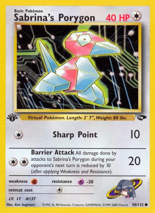 Sabrina's Porygon – Gym Challenge 98