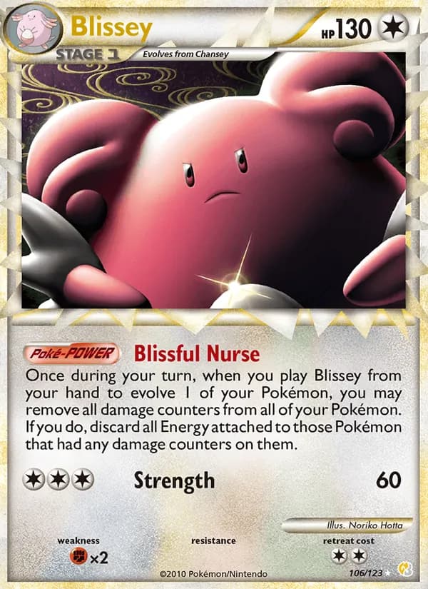 Blissey – HeartGold SoulSilver 106