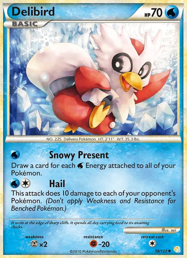 Delibird – HeartGold SoulSilver 39