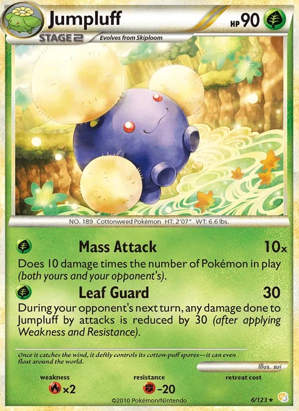 Jumpluff – HeartGold SoulSilver 6