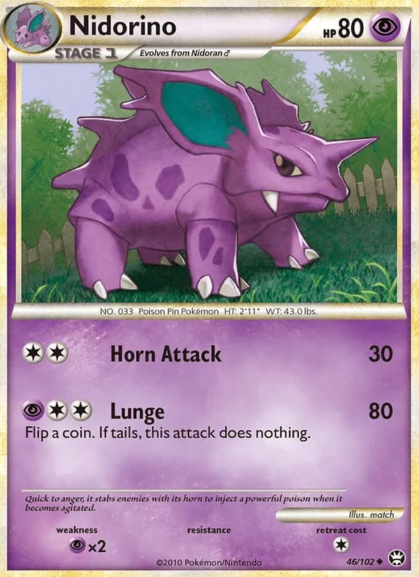 Nidorino – Triumphant 46