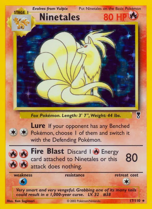 Ninetales – Legendary Collection 17