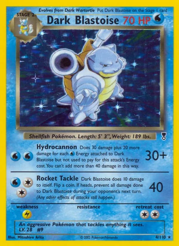 Dark Blastoise – Legendary Collection 4
