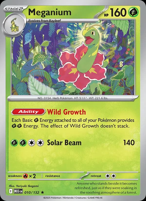 Meganium – Mega Evolution 010