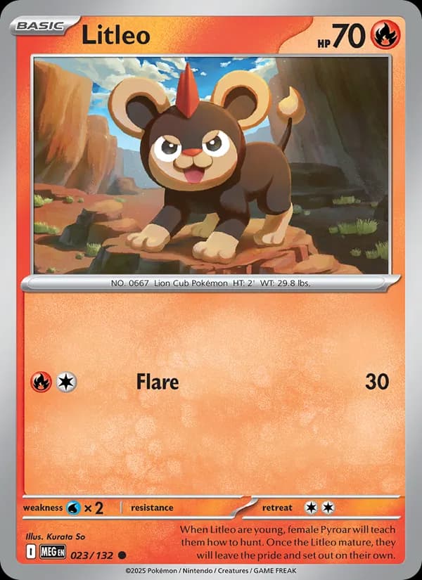 Litleo – Mega Evolution 023
