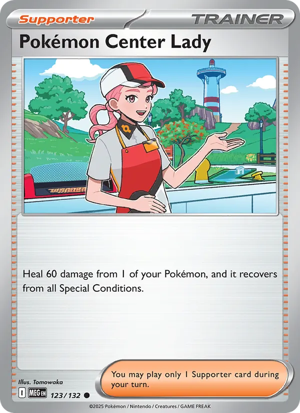 Pokémon Center Lady – Mega Evolution 123