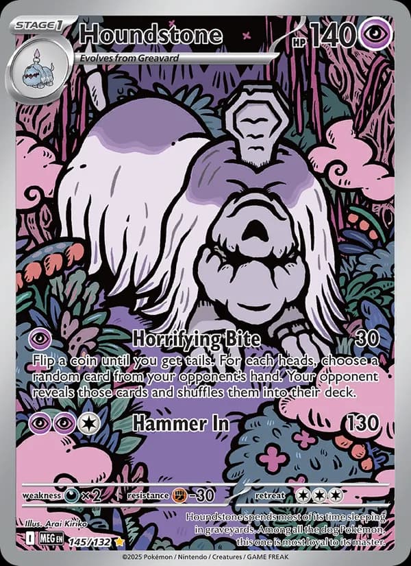 Houndstone – Mega Evolution 145