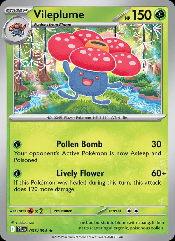 Vileplume – Phantasmal Flames 003