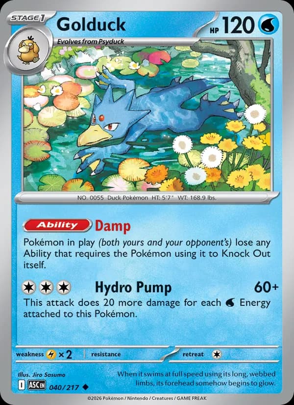 Golduck – Ascended Heroes 040