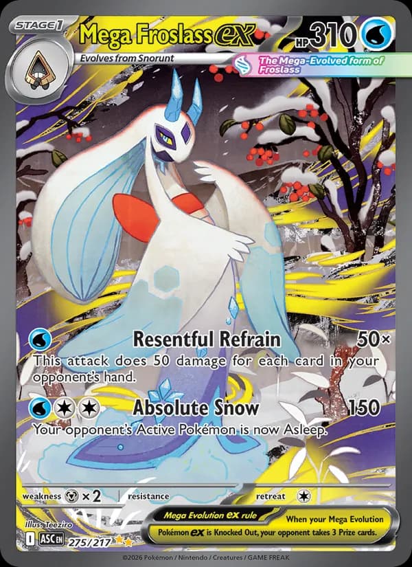 Mega Froslass ex – Ascended Heroes 275