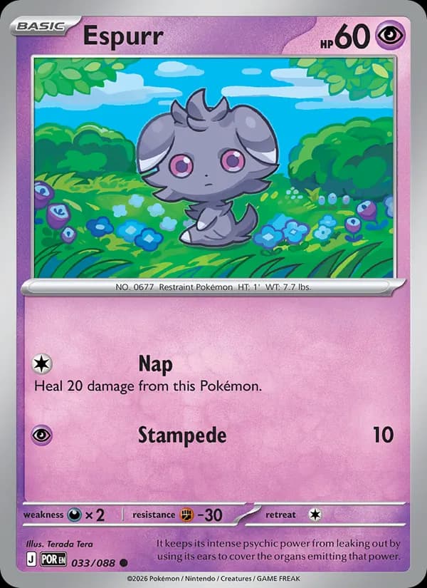 Espurr – Perfect Order 033