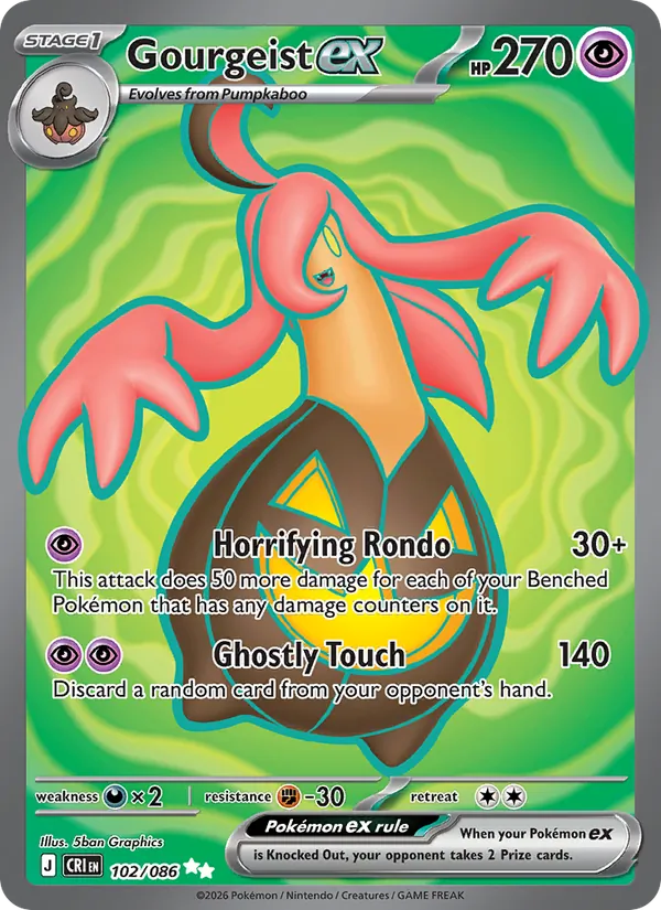 Gourgeist ex – Chaos Rising 102