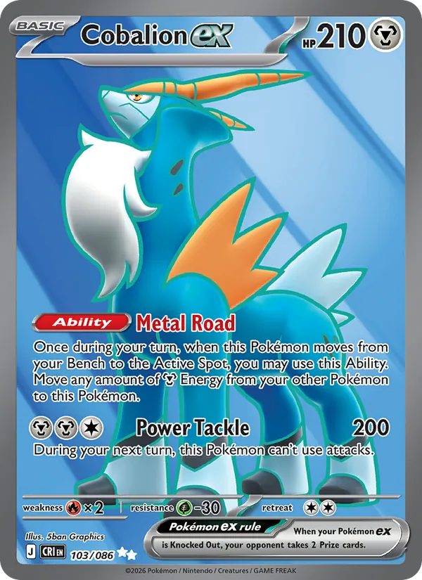 Cobalion ex – Chaos Rising 103